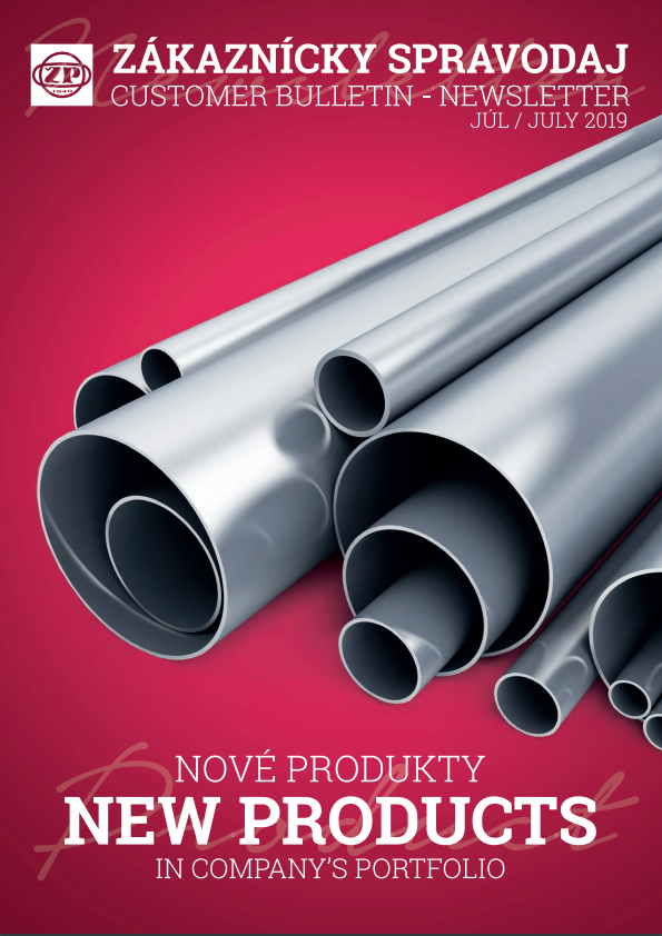 Seamless tubes NEW PRODUCTS - catalog