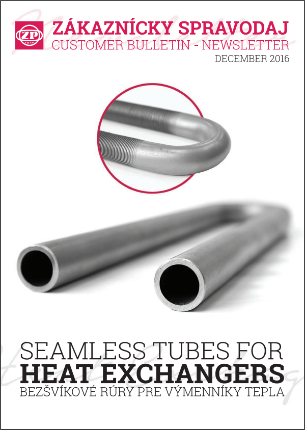 Seamless tubes for heat exchangers - catalog